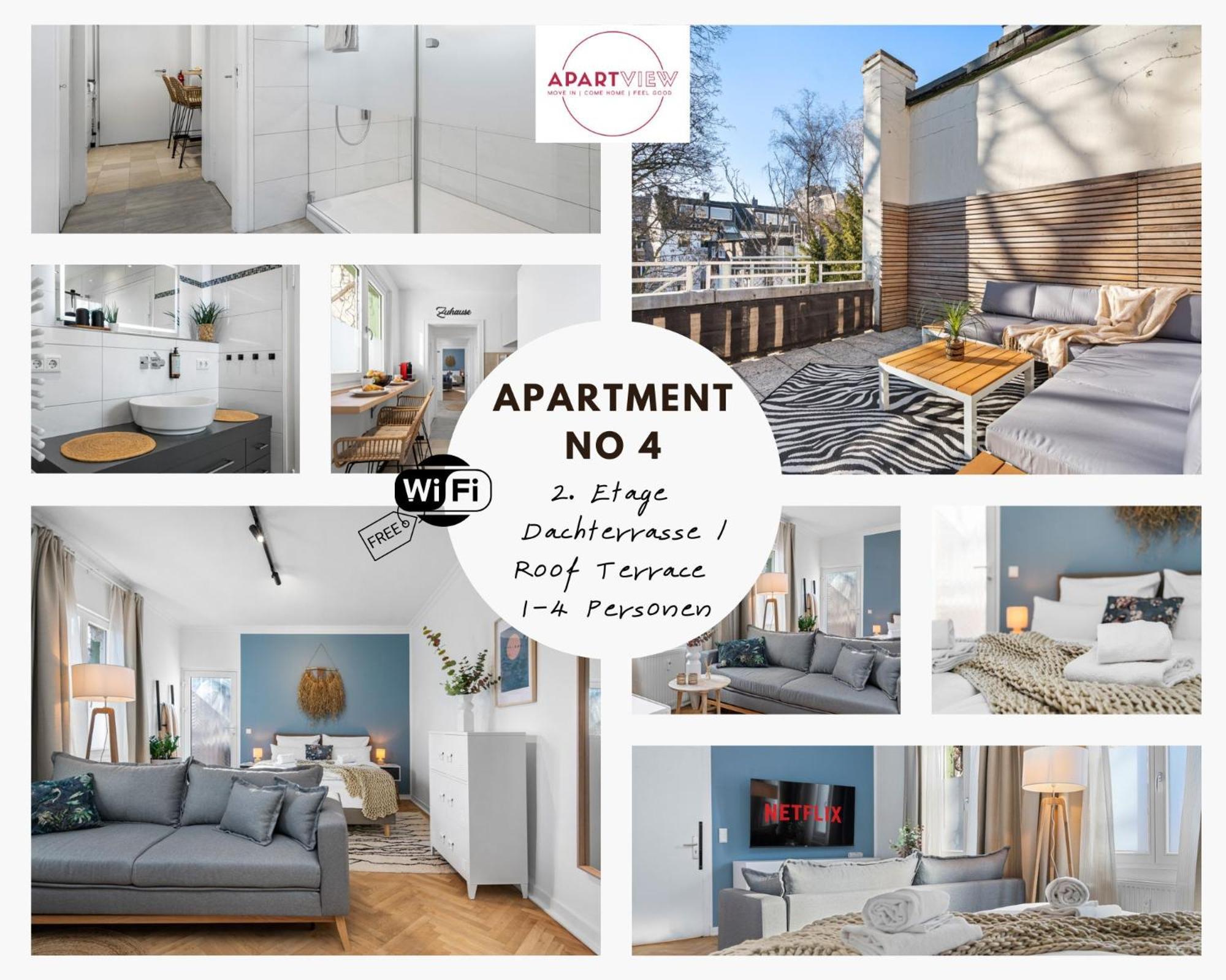 Apartview Apartments Krefeld - Wlan - Zentral - Ruhig Exteriör bild